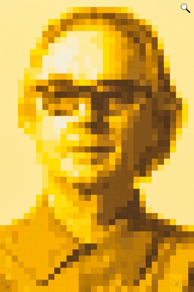 Yvaral (Jean-Pierre Vasarely): Vasarely digitalisé (Fotó: Robert Zussau ajándéka, 2018/Vasarely Múzeum)