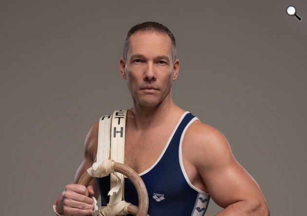 Csollány Szilveszter (1970-2022) magyar olimpiai, világ- és Európa-bajnok tornász (Fotó: Exatlon/TV2)