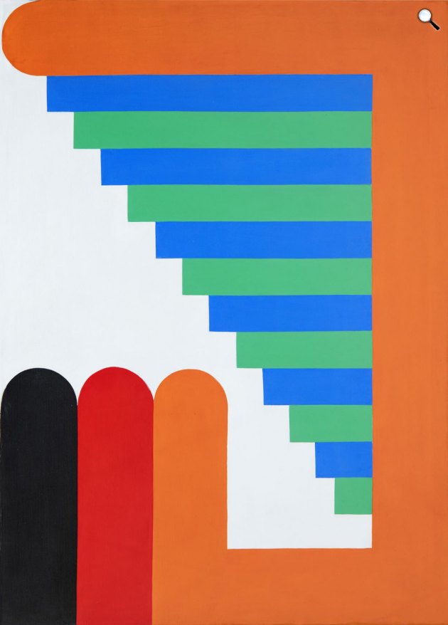 Bak Imre: Festmény II, 1969 (Fotó: Virág Judit Galéria)