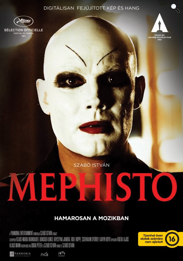 Mephisto Oscar-díjas osztrák-magyar film plakátja - Klaus-Maria Brandauer, 1981 (Fotó: Pannonia Entertainment)