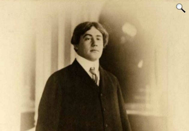 Molnár Ferenc (1878-1952) író, drámaíró, újságíró, 1895, részlet (Fotó: Charles Scolik/Kunstbibliothek Berlin/europeana.eu)