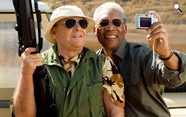 A bakancslista - Jack Nicholson és Morgan Freeman, 2007 (Fotó: InterCom)