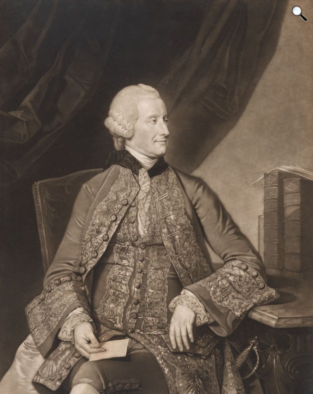 John Montagu, Sandwich negyedik earlje (1718-1792)  admiralitás első lordja, a szendvics névadója (Fotó: Wikimédia/National Portrait Gallery)