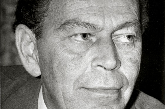 Örkény István (1912-1979) író, gyógyszerész, 1966 (Fotó: Hunyady József/Fortepan)