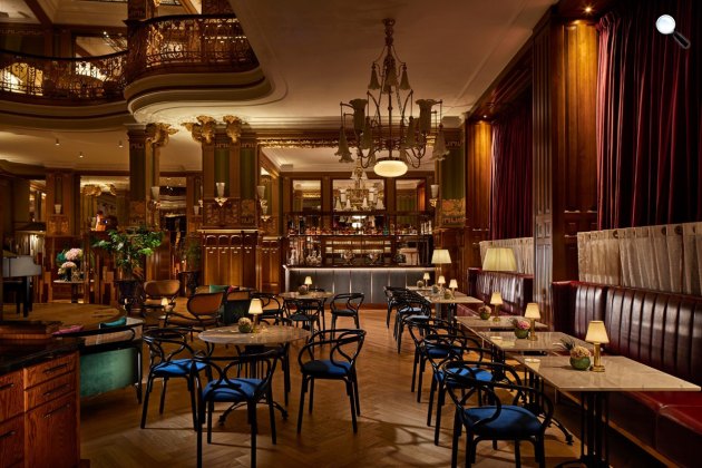 Matild Café & Cabaret a Matild-palota épületében, a Belvárosban, Budapest, 2022 (Fotó: Matild Café)
