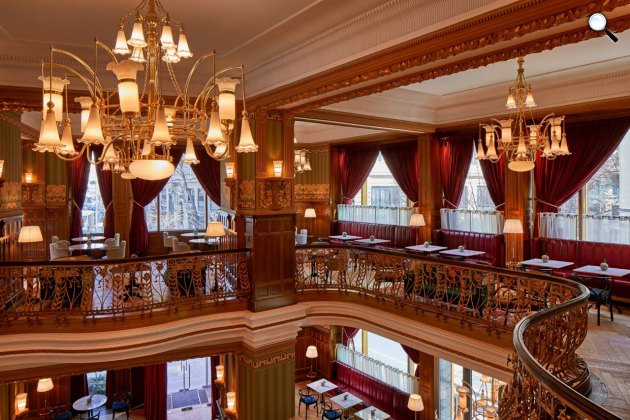 Matild Café & Cabaret a Matild-palota épületében, a Belvárosban, Budapest, 2022 (Fotó: Matild Café)