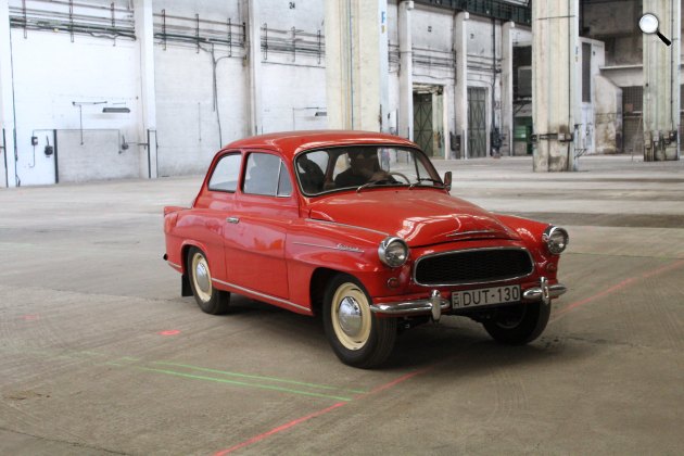 Skoda Octavia Super a Közlekedési Múzeumban (Fotó: Közlekedési Múzeum 