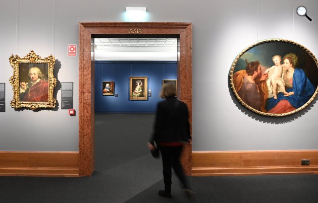 Szépművészeti Múzeum - Mások mellett Goya, Tiepolo és Canaletto festményeit mutatja be a múzeum Régi Képtára (Fotó: MTI/Máthé Zoltán)