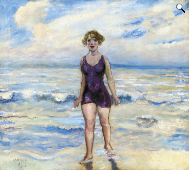 Csók István: Balatonnál, 1917 (Fotó: Virág Judit Galéria)