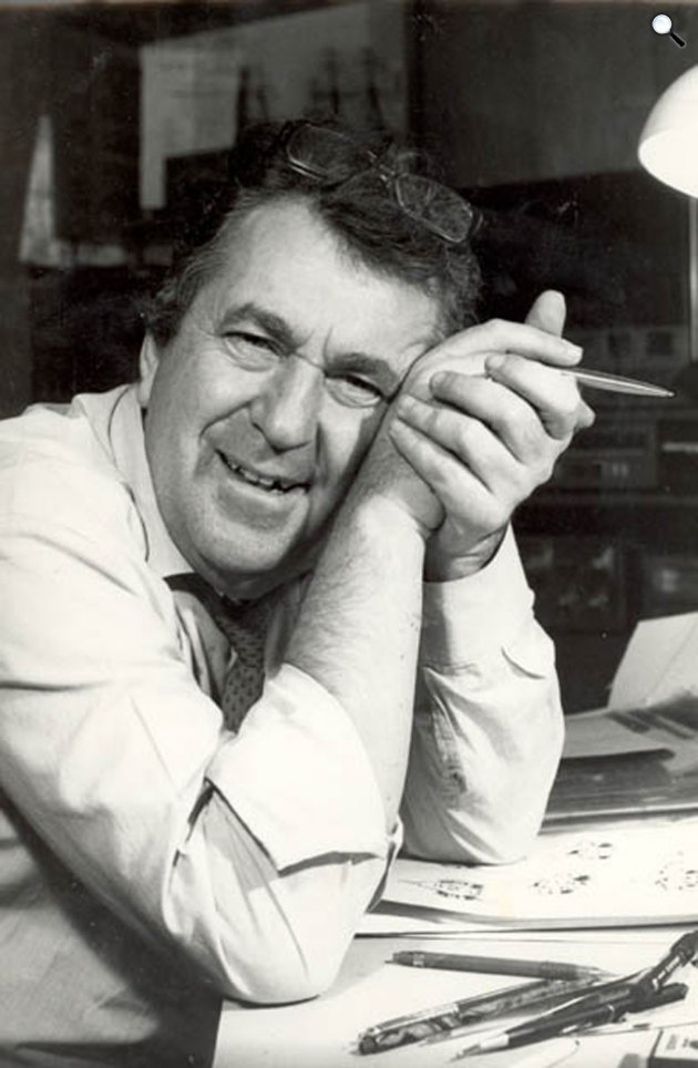 Dargay Attila (1927-2009) rajzfilmrendező (Fotó: port.hu)
