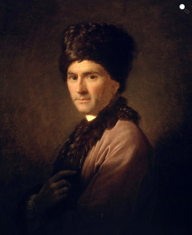 Allan Ramsay: Jean-Jacques Rousseau (1712–1778) filozófus örmény kosztümben, 1766 (Fotó: Wikimédia)