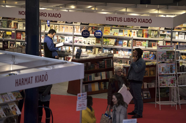 Budapesti Nemzetközi Könyvfesztivál, Budapest (MTI Fotó)