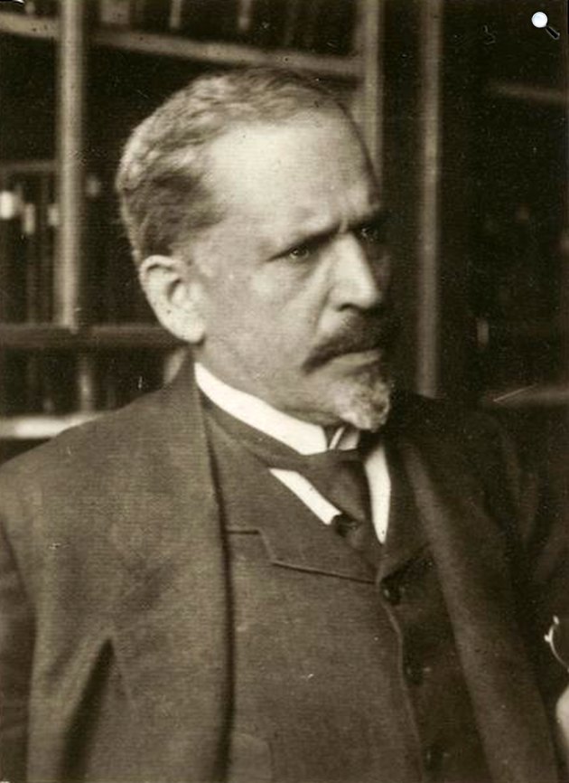 Bánki Donát (1859-1922) gépészmérnök, a karburátor egyik feltalálója, 1920 körül (Fotó: NM/europeana.eu)