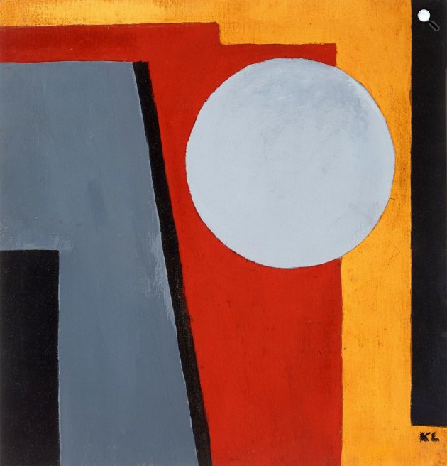Kassák Lajos: Képarchitektúra II, 1924 (Fotó: MNG)
