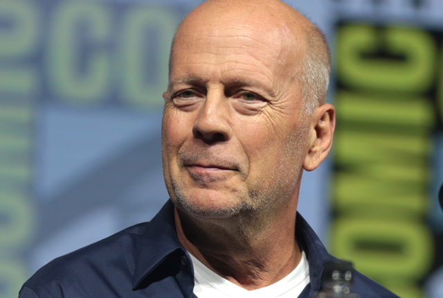 Bruce Willis színész, 2018 (Fotó: Gage Skidmore)