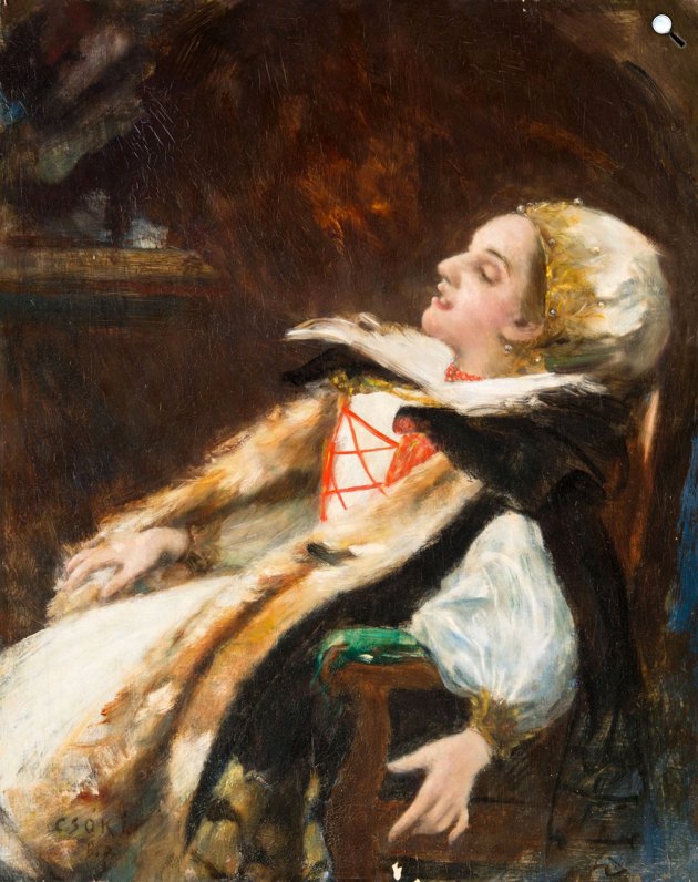 Csók István: Báthory Erzsébet, 1932 (Fotó: MNG)