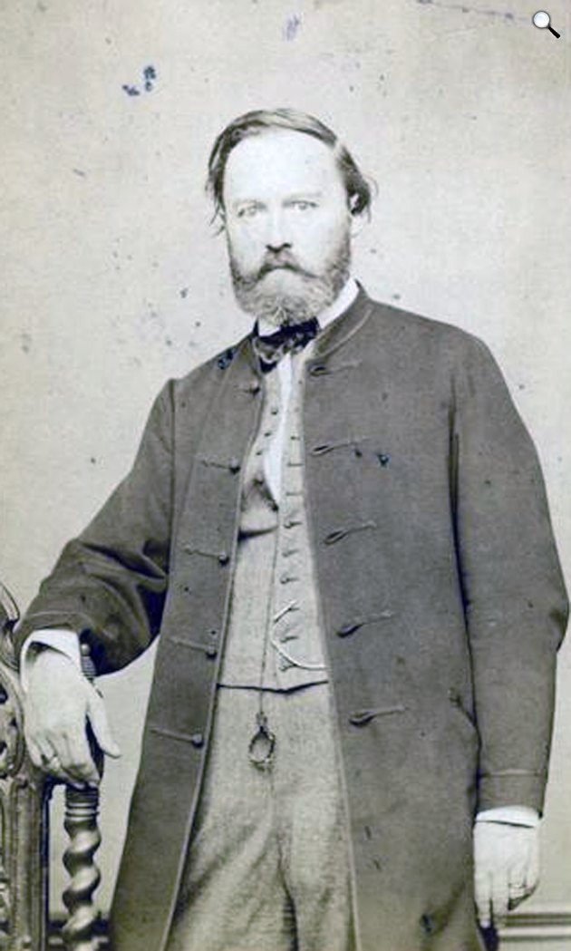  Heckenast Gusztáv (1811-1878) nyomdász, könyvkereskedő, könyvkiadó (Fotó: MNM)