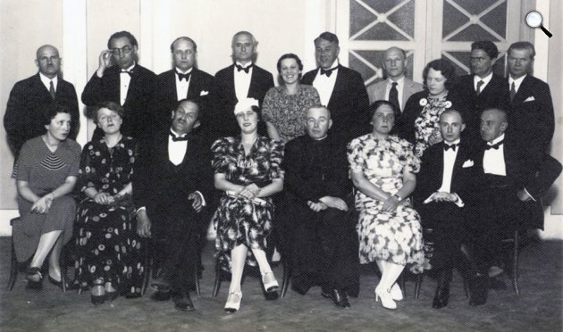 A Nyugatosok Esztergomban (Fotó: Sziklay/PIM/europeana.eu)