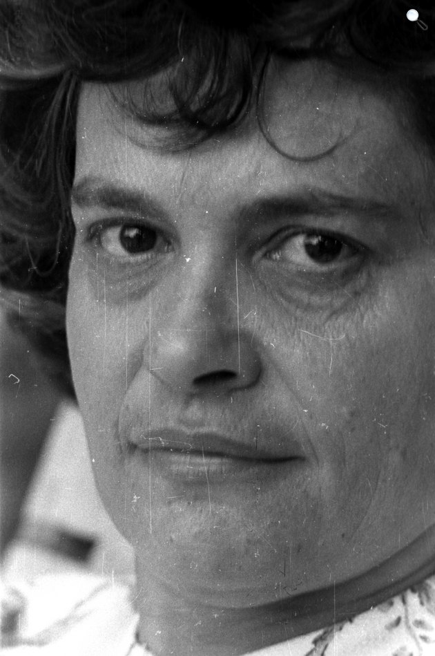 Polcz Alaine (1922-2007) író, pszichológus 1964 (Fotó: Fortepan/Hunyadi József)