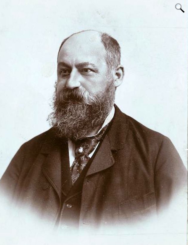 Steindl Imre (1839-1902) építész, a Budapest jelképévé vált Országház tervezője (Fotó: MNM/europeana.eu)