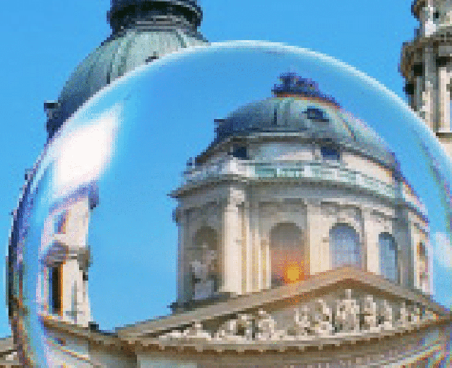 Szent István-bazilika üvegművészeti kiállítás, Budapest (Fotó: MÜT)