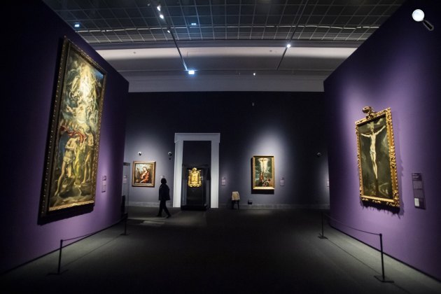 El Greco (1541-1614) több mint félszáz remekműve a Szépművészeti kiállításán, 2022 (Fotó: MTI/Balogh Zoltán)