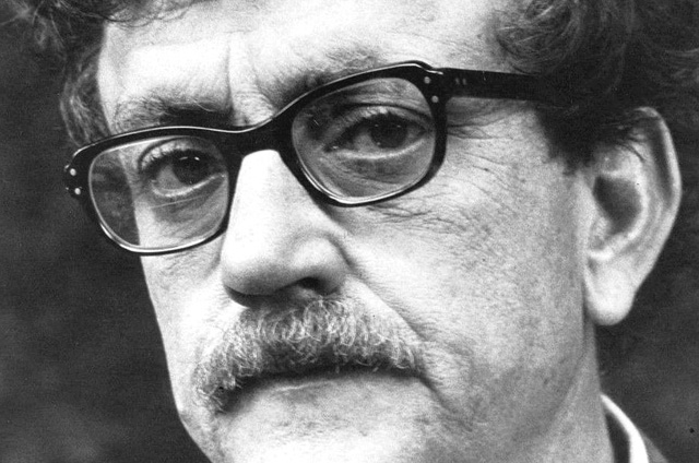 Kurt Vonnegut (1922-2007) író, 1972, részlet (Fotó: WNET-TV/Wikimedia)