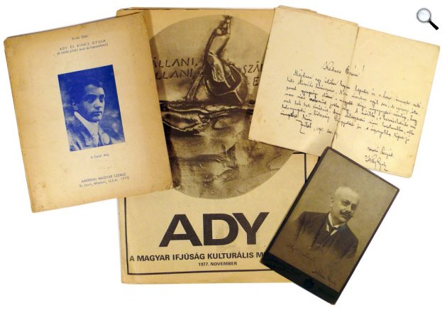 Kincs Elek: Ady és Kincs Gyula (A költő zilahi évei és kapcsolatai) (Fotó: Múzeum Antikvárium)
