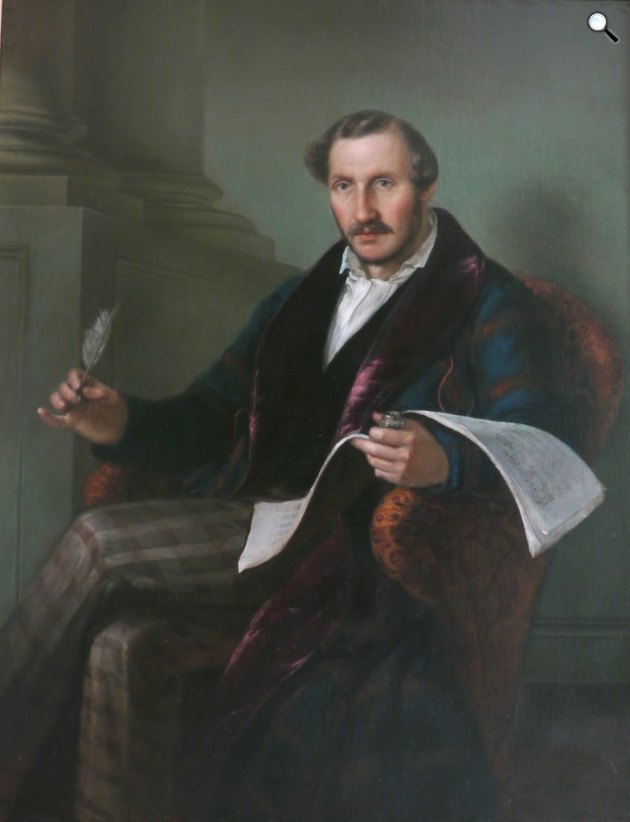 Ponziano Loverini: Gaetano Donizetti (1779-1848) zeneszerző (Fotó: Wikimedia)