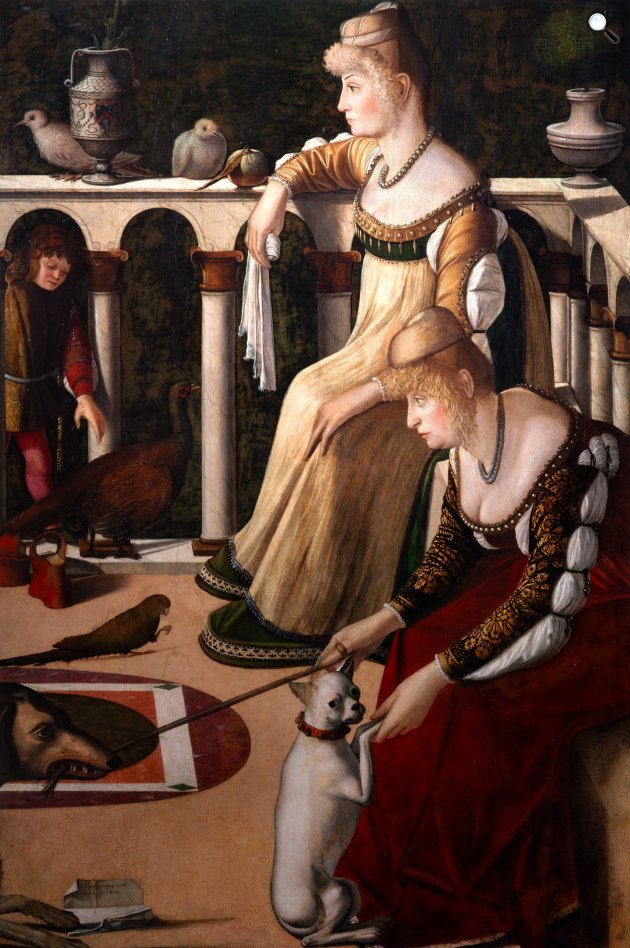 Victor Carpaccio: Két velencei hölgy, 1490-1495 (Fotó: Correr Múzeum, Velence/Pannonia Entertainment)