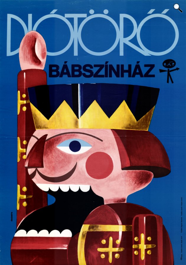Diótörő - bábjáték plakát (Fotó: Kálmánczhelyi Zoltán, grafikus/MaNDA/NFI)