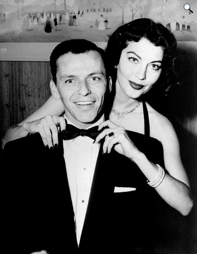 Frank Sinatra énekes-színész és második felesége, Ava Gardner színésznő, 1951 (Fotó: Wide World Photos/Wikimedia)