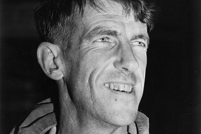 Sir Edmund Hillary (1919-2008) új-zélandi hegymászó, 1953 (Fotó: Wikimedia)