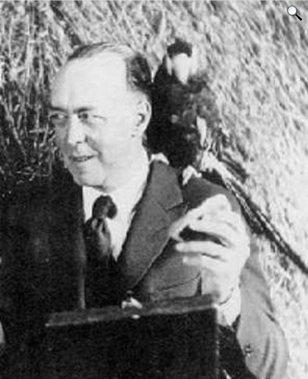 Edgar Rice Burroughs (1875-1950), Tarzan-regények írója (Fotó: Wikimedia)