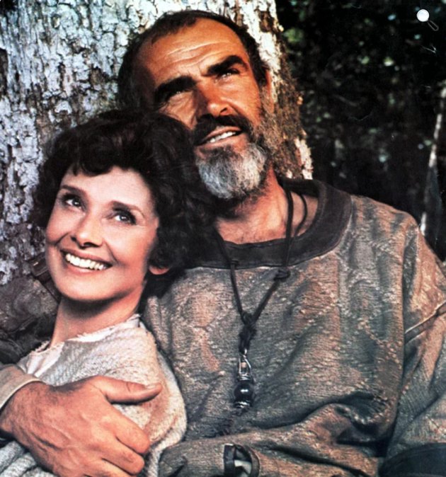 Robin és Marian - Audrey Hepburn és Sean Connery, 1976 (Fotó: ©Columbia Photos/Wikimedia)