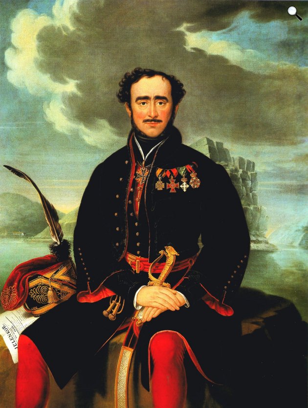 Schöfft József: Széchenyi István a Vaskapunál, 1830 (Fotó: Wikimedia)