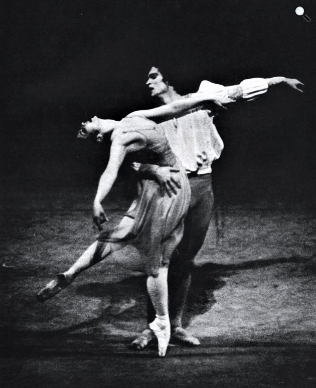 Rómeó és Júlia ballettelőadás - Lynn Seymour és Rudolf Nureyev (Fotó: Wikimedia)