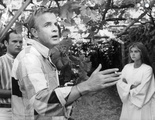 Franco Zeffirelli olasz rendező forgatáson, 1967 (Fotó: IMS Vintage Photos/Wikimedia)
