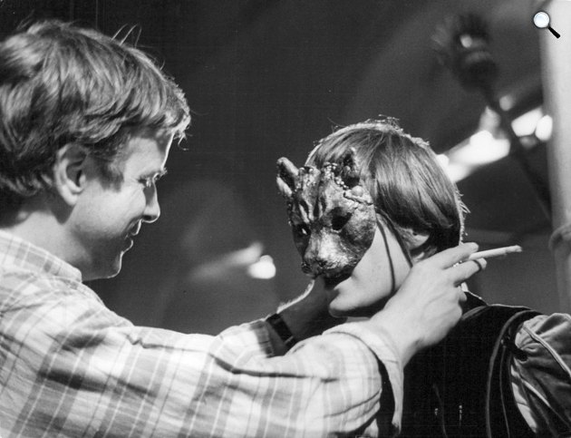 Rómeó és Júlia forgatásán - Franco Zeffirelli olasz rendező és Leonard Whiting olasz színész, 1967 (Fotó: Emilio Lari/IMS VintageParamount/Wikimedia)
