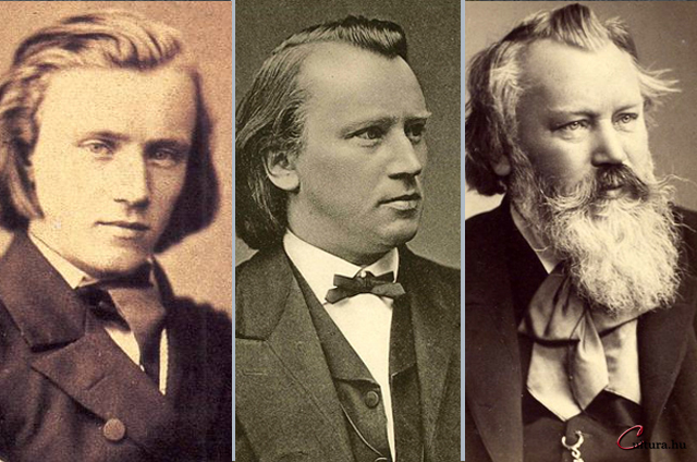 Johannes Brahms (1833–1897), a XIX. század legnagyobb hatású, "utolsó klasszikusnak" is nevezett német zeneszerzője (Fotók: Talbotypie, Schumann Haus Zwickau/Fritz Luckhardt/C. Brasch/Wikimedia)