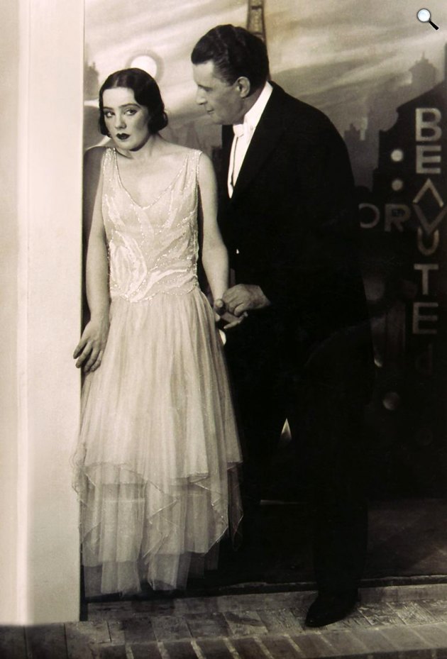 Fodor László A templom egere című vígjátékban - Gaál Franciska és Somlay Arrtúr, 1937 (Fotó: OSZK(