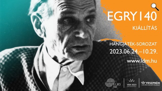 Egry József (1883-1951) magyar festő 140 - Hangjáték sorozat (Fotó: Laczkó Dezső Múzeumban)