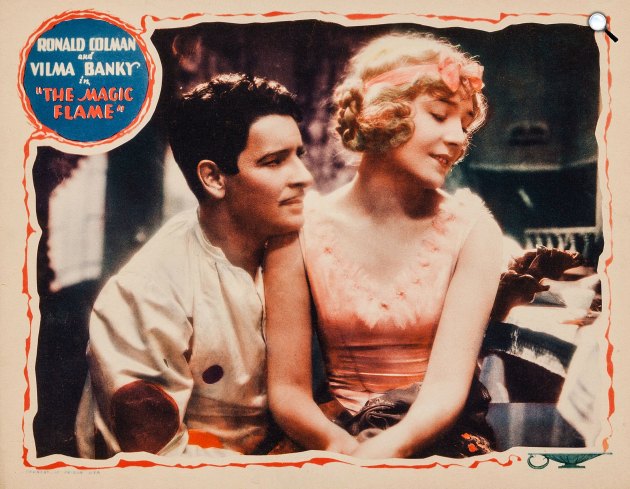The Magic Flame - Ronald Colman és Bánky Vilma, 1927 (Fotó: United Artists/Wikimedia)