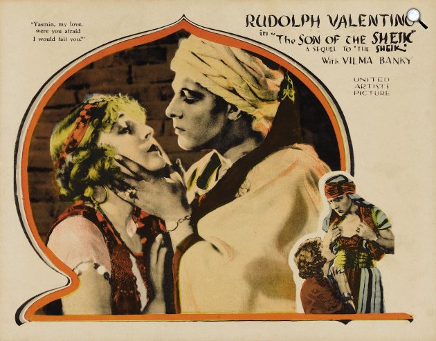 A sejk fia - Bánky Vilma és Rudolph Valentino, 1926 (Fotó: United Artists PD-US/Wikimedia)