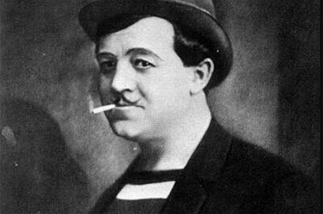 Molnár Ferenc vígjátéka: Liliom - Csortos Gyula (1883-1945) színész, Nemzeti Színház, 1910 (Fotó: MEK.OSZK)