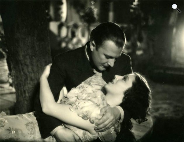 Az új rokon - Perczel Zita és Delly Ferenc színészek, 1934 (Fotó: MaNDA)