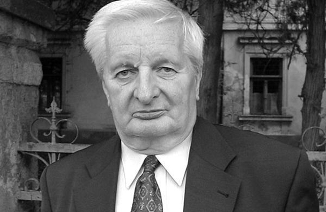 Pomogáts Béla (1934-2023) Széchenyi-díjas magyar kritikus, tanár, irodalomtörténész, az irodalomtudományok doktora (Fotó: Kárpátalja Kft.)