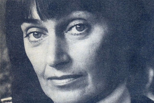 Szécsi Margit (1928-1990) költő (Fotó: Csigó László/Szép versek 1976/Wikimedia)