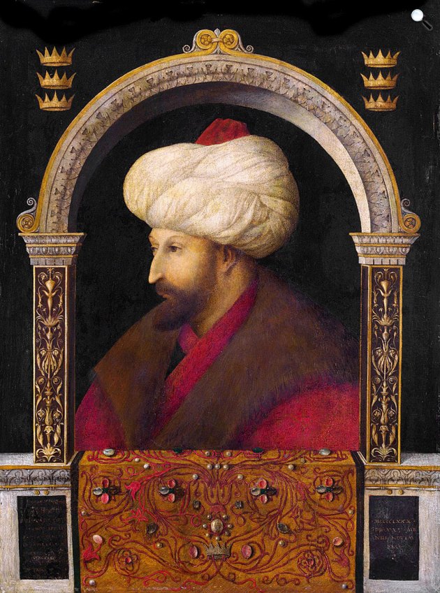 Gentile Bellini: II. (Hódító) Mohamed oszmán szultán (Fotó: Wikimedia)
