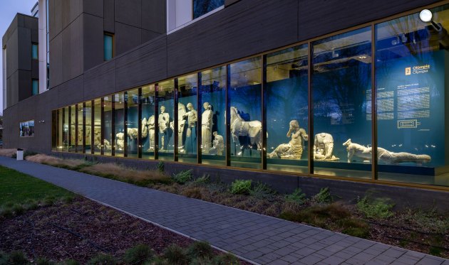 A Szépművészeti Múzeum szobormásolat-gyűjteménye a Szépművészeti Múzeum Országos Múzeumi Raktározási és Restaurálási Központjában, 2023 (Fotó: ©Szépművészeti Múzeum)